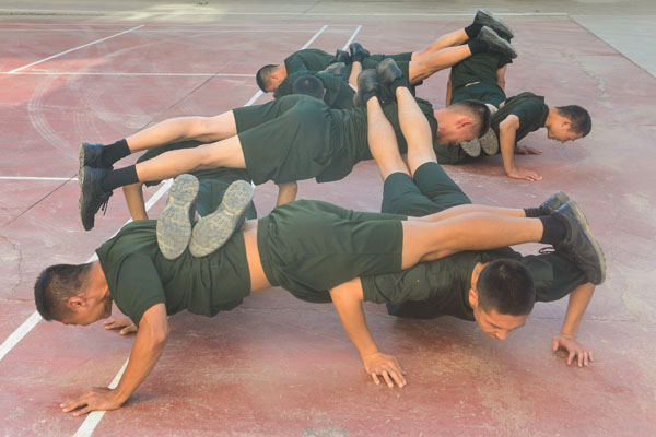 武警忻州支队灵活方法提升体能训练质量