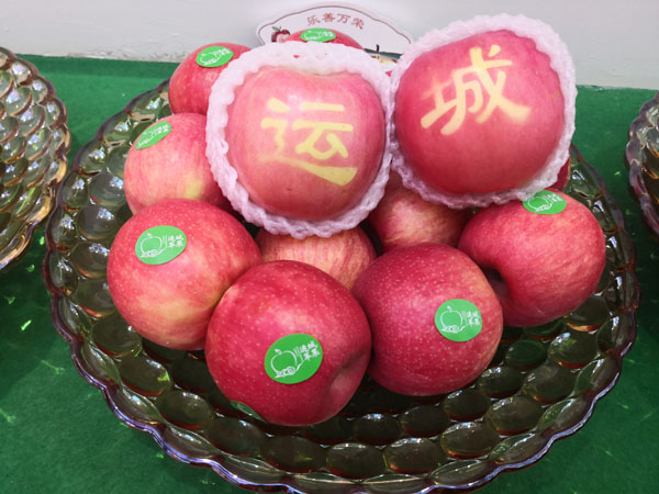 关公故里举办果品盛会 山西运城叫响“苹果”品牌